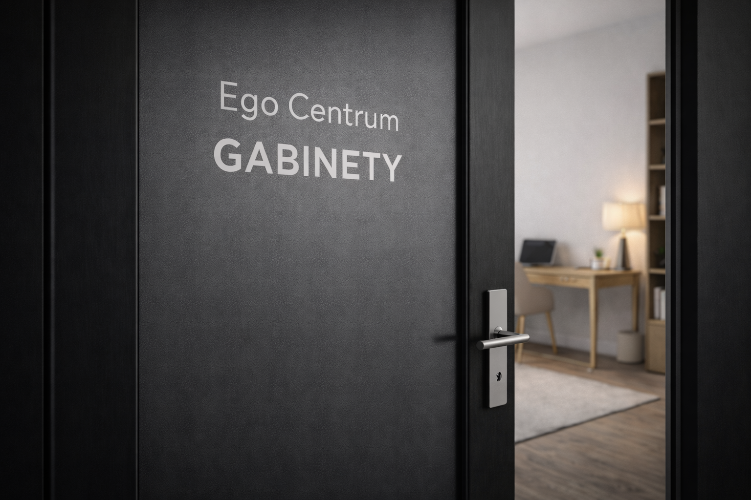 wejście do gabinetu Ego Centrum Gabinety